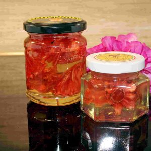 Akácméz aszalt hibiszkusszal