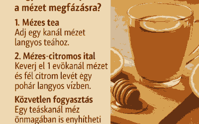 Méz megfázásra és torokfájásra – így segíthet a természetes gyógymód